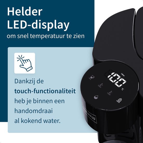 KitchenApp Heetwaterdispenser met filter